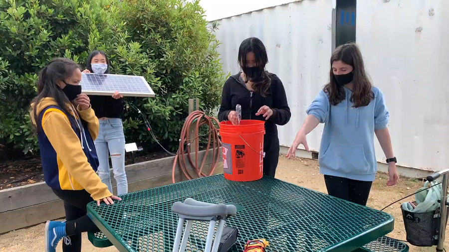 A project at Solar Camp