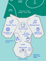 Map of The Lawrence Hall of Science - A Level