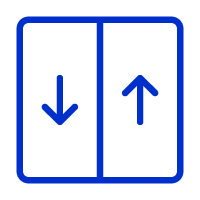 Elevator: Located in the Lobby, past the information desk and on the right-hand side of the building when you enter from the Main Entrance.